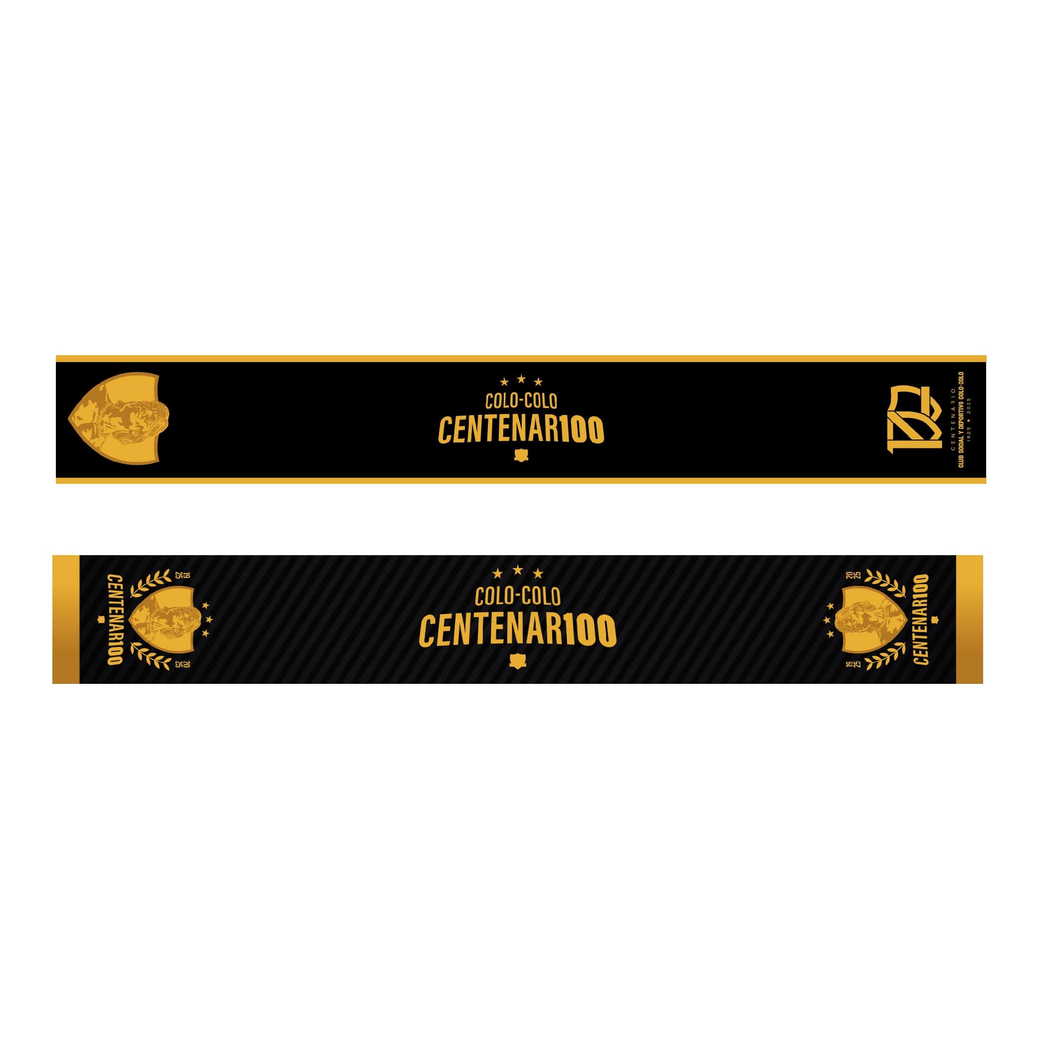 BUFANDA CENTENARIO NEGRA - Tienda Oficial