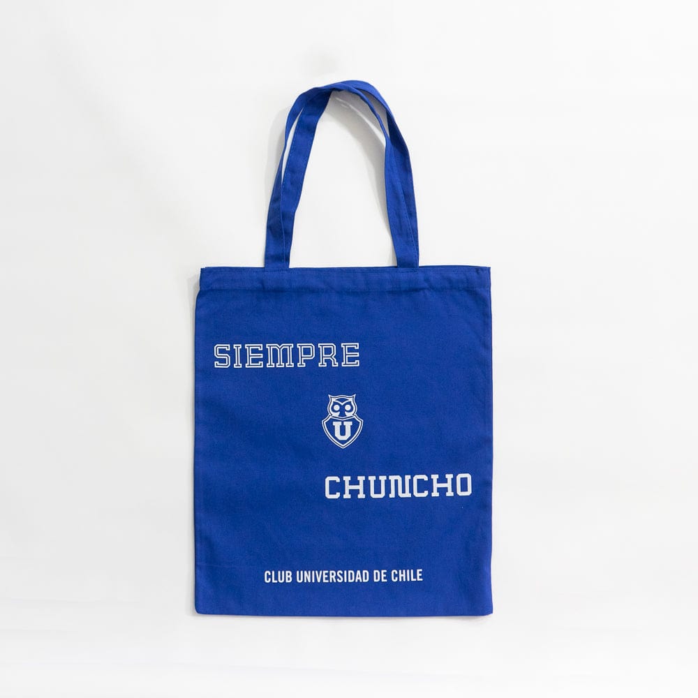 BOLSA SIEMPRE CHUNCHOS UNIVERSIDAD DE CHILE - Tienda Oficial