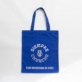 BOLSA DE GÉNERO AZUL UNIVERSIDAD DE CHILE