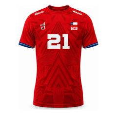 POLERA OFICIAL JUEGO ROJO MASCULINO