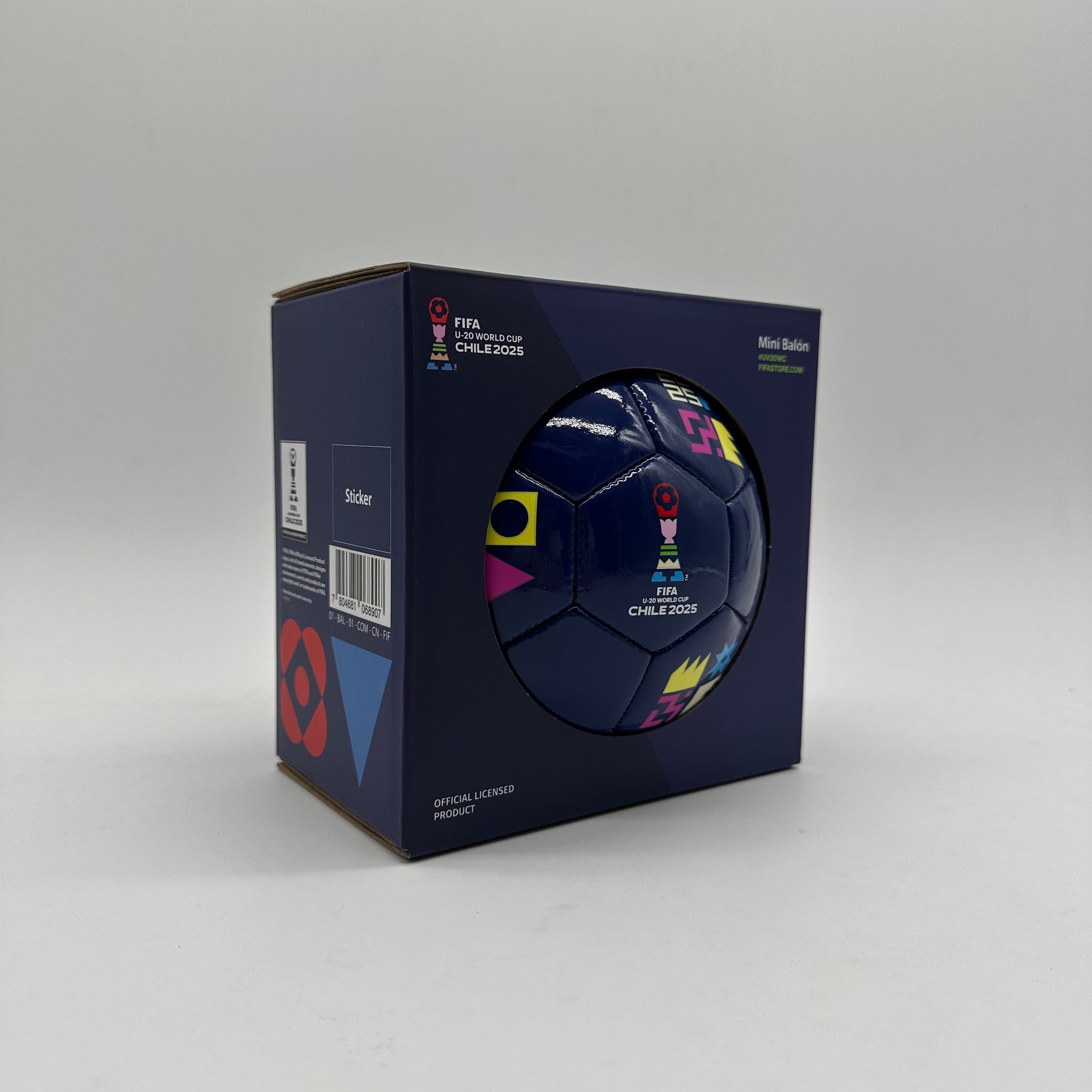 MINI BALÓN OFICIAL LETTERING FIFA U-20 WC