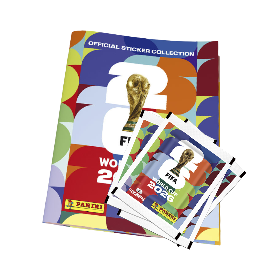 ÁLBUM TAPA BLANDA + 50 SOBRES FIFA WORLD CUP 2026 - Tienda Oficial