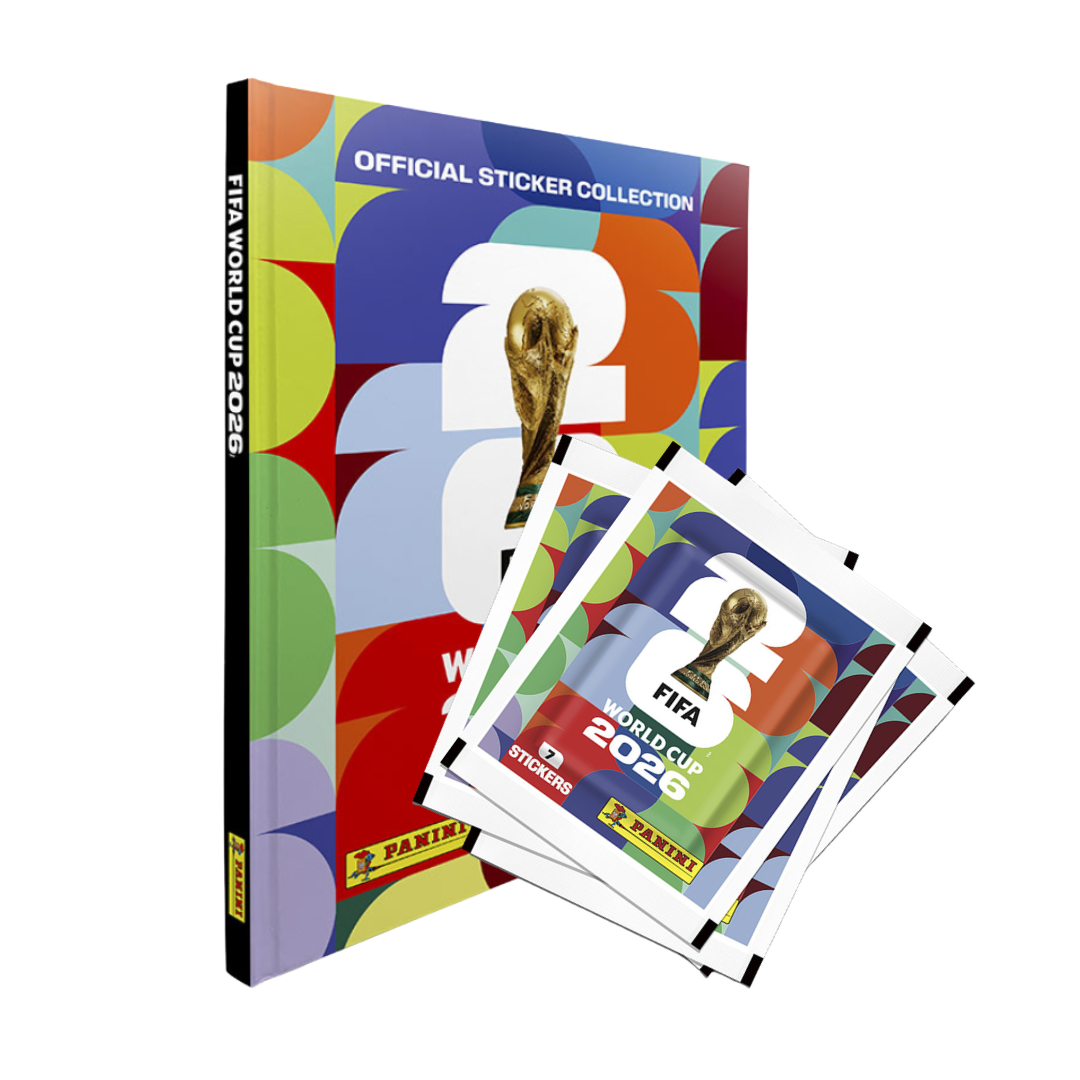 ÁLBUM TAPA DURA COLOR + 50 SOBRES FIFA WORLD CUP 2026 - Tienda Oficial