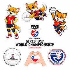 STICKERS 2026 FIVB VOLLEYBALL GIRLS’ U17 WORLD CHAMPIONSHIP - Tienda Oficial