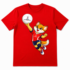 POLERA OFICIAL ZURI ROJA 2026 FIVB VOLLEYBALL GIRLS’ U17 WORLD CHAMPIONSHIP - Tienda Oficial