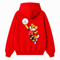 POLERON MUNDIAL ROJO ZURI 2026 FIVB VOLLEYBALL GIRLS’ U17 WORLD CHAMPIONSHIP - Tienda Oficial