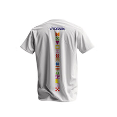POLERA BLANCA LETTERING FIFA WC-U20 CHILE 2025 - Tienda Oficial