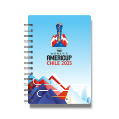 CUADERNO CELESTE LOGO AMERICUP - Tienda Oficial