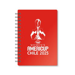CUADERNO ROJO LOGO AMERICUP - Tienda Oficial