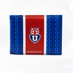 BILLETERA AZUL CON ROJO U CHILE - Tienda Oficial