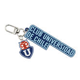 LLAVERO GOMA LOGO COLOR CLUB UNIVERSIDAD DE CHILE - Tienda Oficial