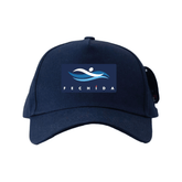 JOCKEY AZUL FECHIDA BORDADO