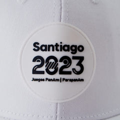 JOCKEY BLANCO LOGO NEGRO SANTIAGO 2023 FIU - Tienda Oficial