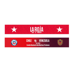 BUFANDA OFICIAL CHILE VS VENEZUELA 2024 - Tienda Oficial