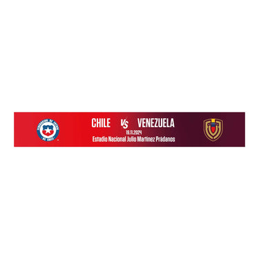 BUFANDA OFICIAL CHILE VS VENEZUELA 2024