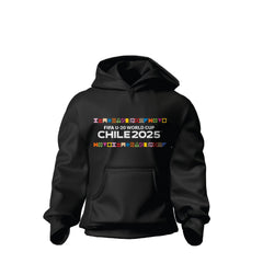 POLERÓN NEGRO LETTERING FIFA WC-U20 CHILE 2025 - Tienda Oficial