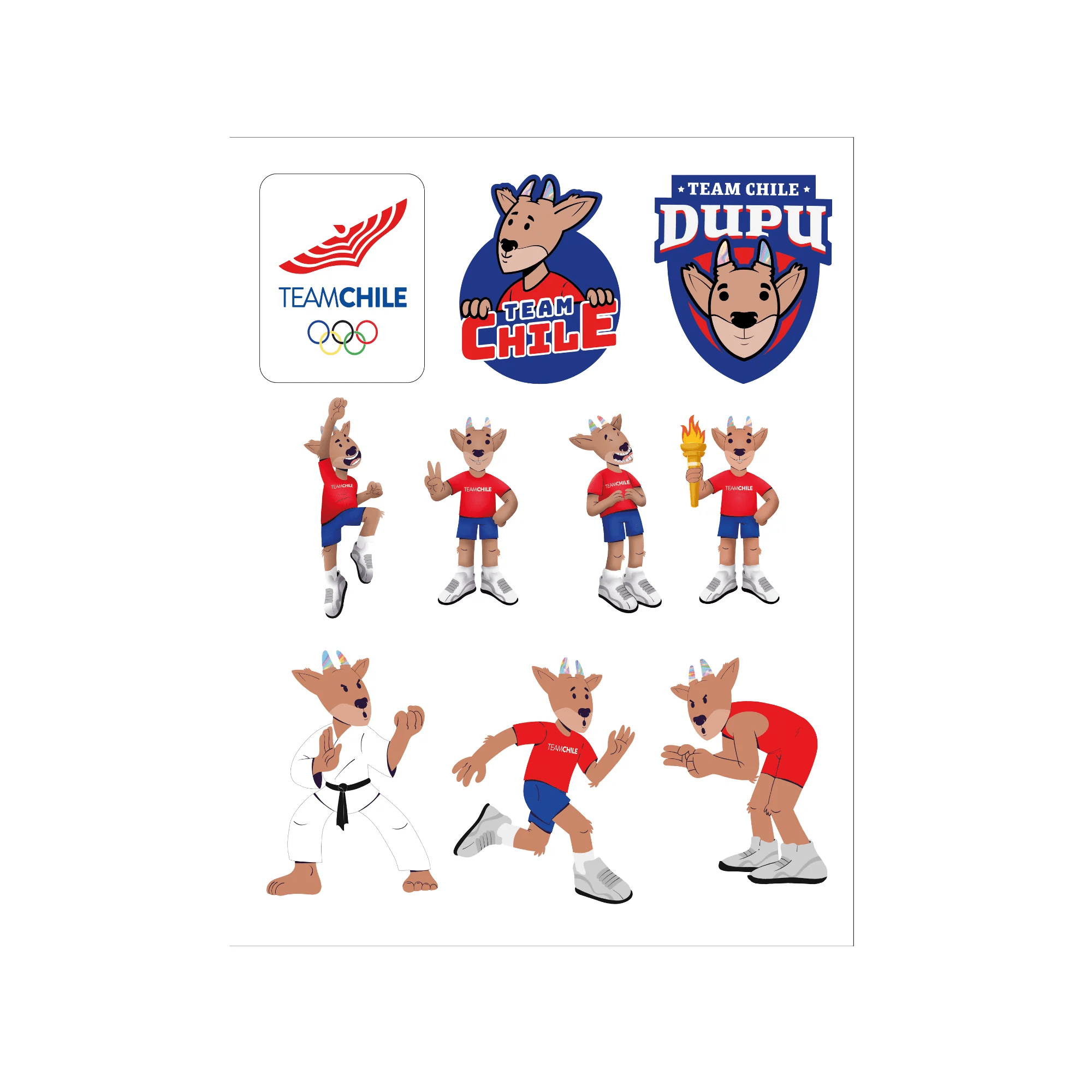 SET EXCLUSIVO DUPU COLECCIÓN OFICIAL TEAM CHILE - Tienda Oficial