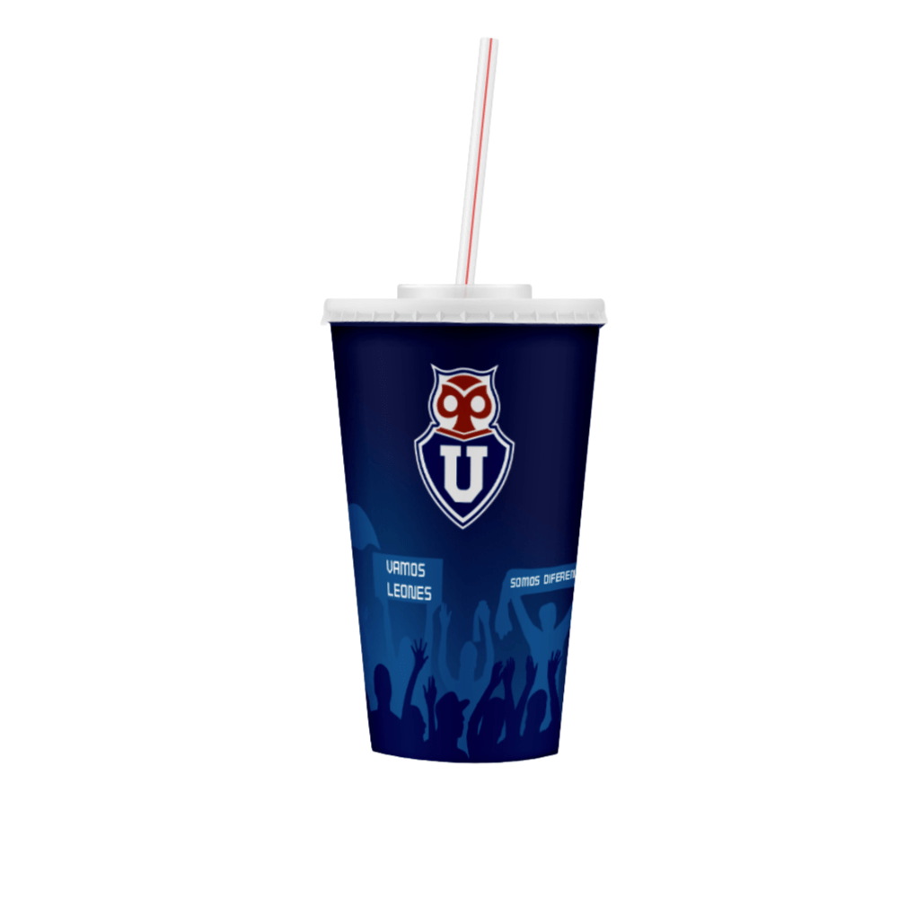 VASOS PLÁSTICOS AZUL LOGO COLOR - Tienda Oficial