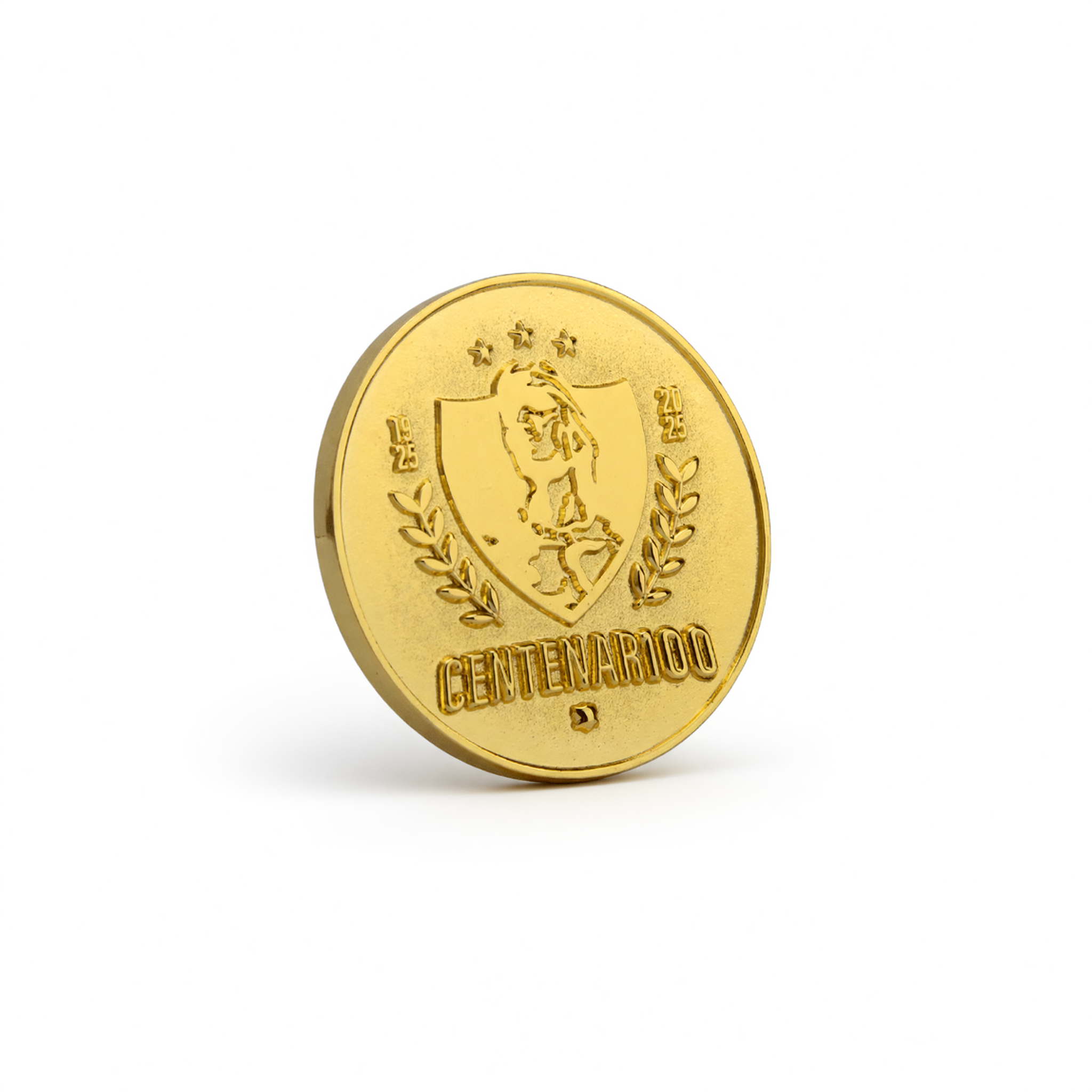 MONEDA CENTENARIO DORADO BILOGOS - Tienda Oficial