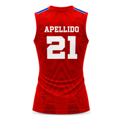 POLERA JUEGO ROJA FEMENINA