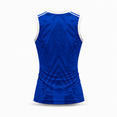 POLERA JUEGO AZUL FEMENINA
