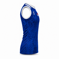 POLERA JUEGO AZUL FEMENINA