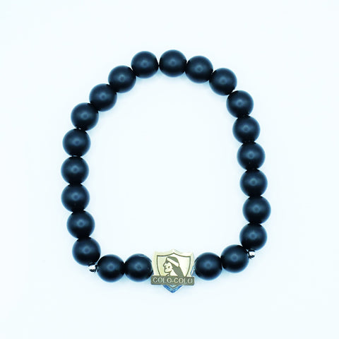 Pulsera Colo Colo Aperlada Escudo