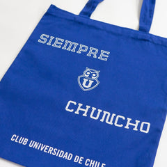 BOLSA SIEMPRE CHUNCHOS UNIVERSIDAD DE CHILE - Tienda Oficial