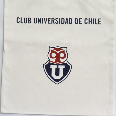 BOLSA DE GÉNERO MANILLA ROJA UNIVERSIDAD DE CHILE