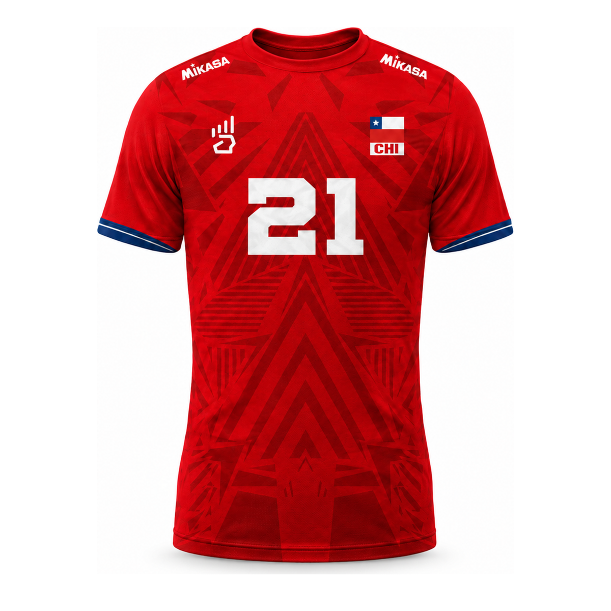 POLERA  OFICIAL JUEGO ROJO MASCULINO
