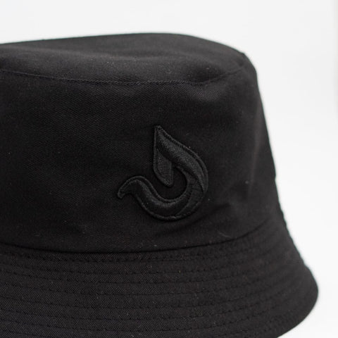 BUCKET BORDADO LOGO NEGRO