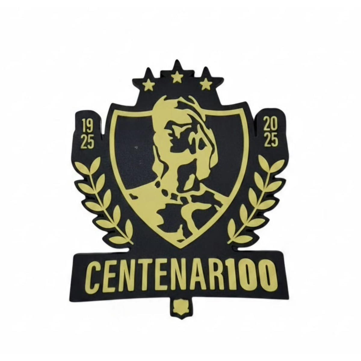 IMÁN CENTENARIO LOGO DORADO COLO COLO