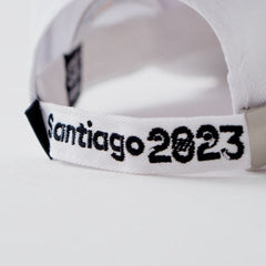JOCKEY BLANCO LOGO NEGRO SANTIAGO 2023 FIU - Tienda Oficial