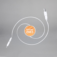 CARGADOR CABLE USB OFICIAL SANTIAGO 2023 - Tienda Oficial