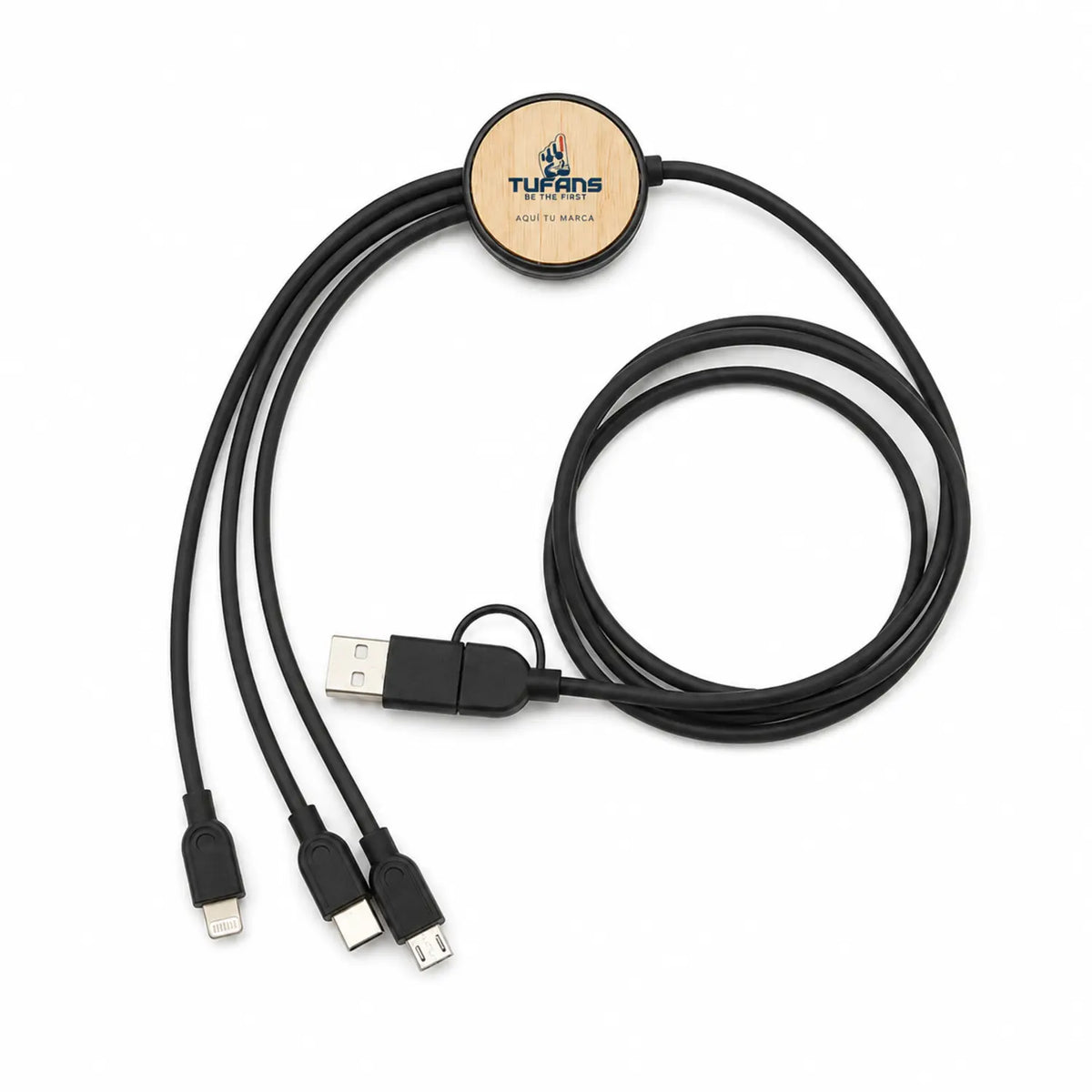 Cable 3 en 1 Bamboo