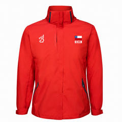 PARKA OFICIAL ROJA – SELECCIÓN CHILENA DE VOLEY