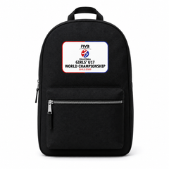 MOCHILA NEGRA 2026 FIVB VOLLEYBALL GIRLS’ U17 WORLD CHAMPIONSHIP - Tienda Oficial