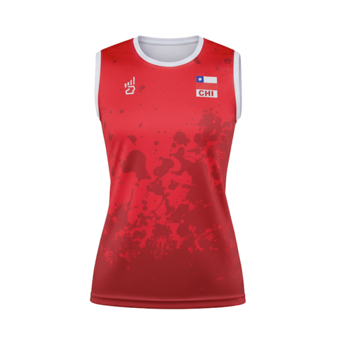 POLERA OFICIAL DE JUEGO FEVOCHI ROJA – FEMENINA