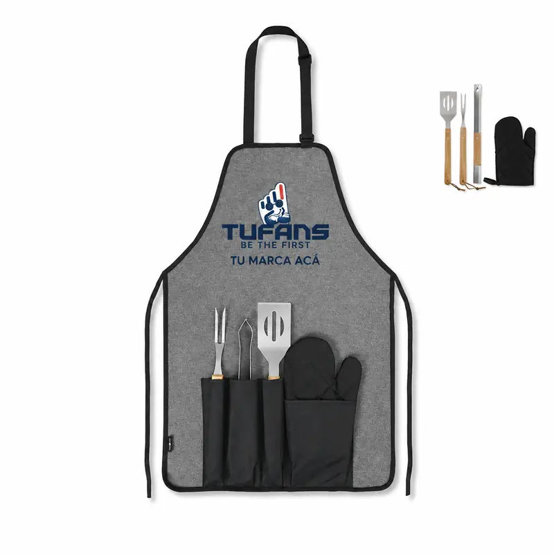 Set bbq Delantal Grill