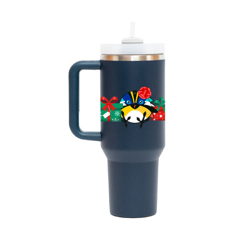 TU FANS MUG AZUL NAVIDAD