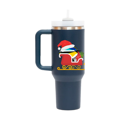 TU FANS MUG AZUL NAVIDAD