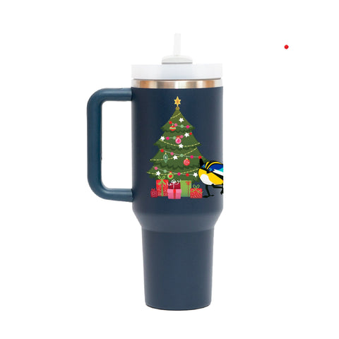 TU FANS MUG AZUL NAVIDAD