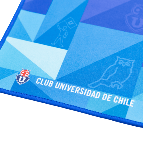 MOUSEPAD AZUL CLUB UNIVERSIDAD DE CHILE LOGO COLOR