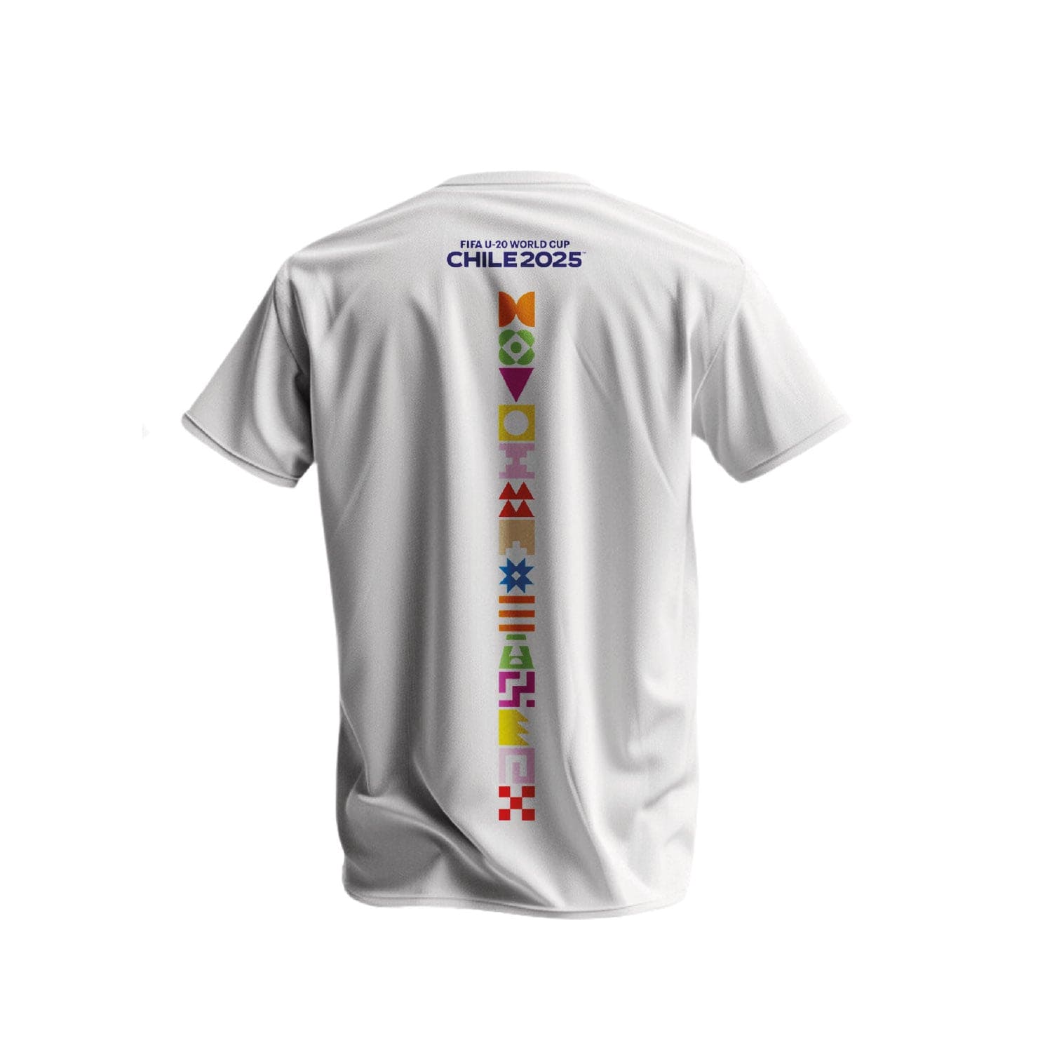 POLERA BLANCA LETTERING FIFA WC-U20 CHILE 2025