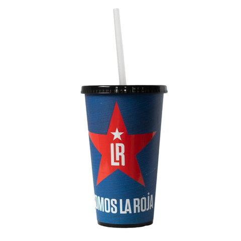 Vasos Plásticos Azul con estrella roja LR