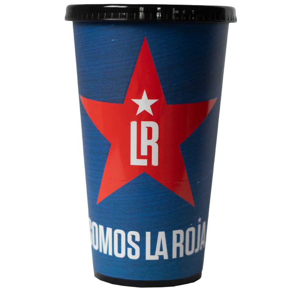 Vasos Plásticos Azul con estrella roja LR