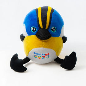 PELUCHE MASCOTA FIU JUEGOS SANTIAGO 2023 20CM