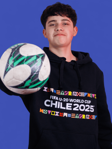 POLERÓN NEGRO LETTERING FIFA WC-U20 CHILE 2025