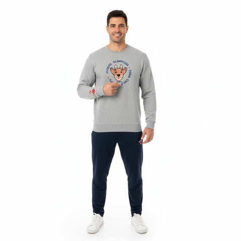 POLERÓN GRIS POLO DUPU - Tienda Oficial