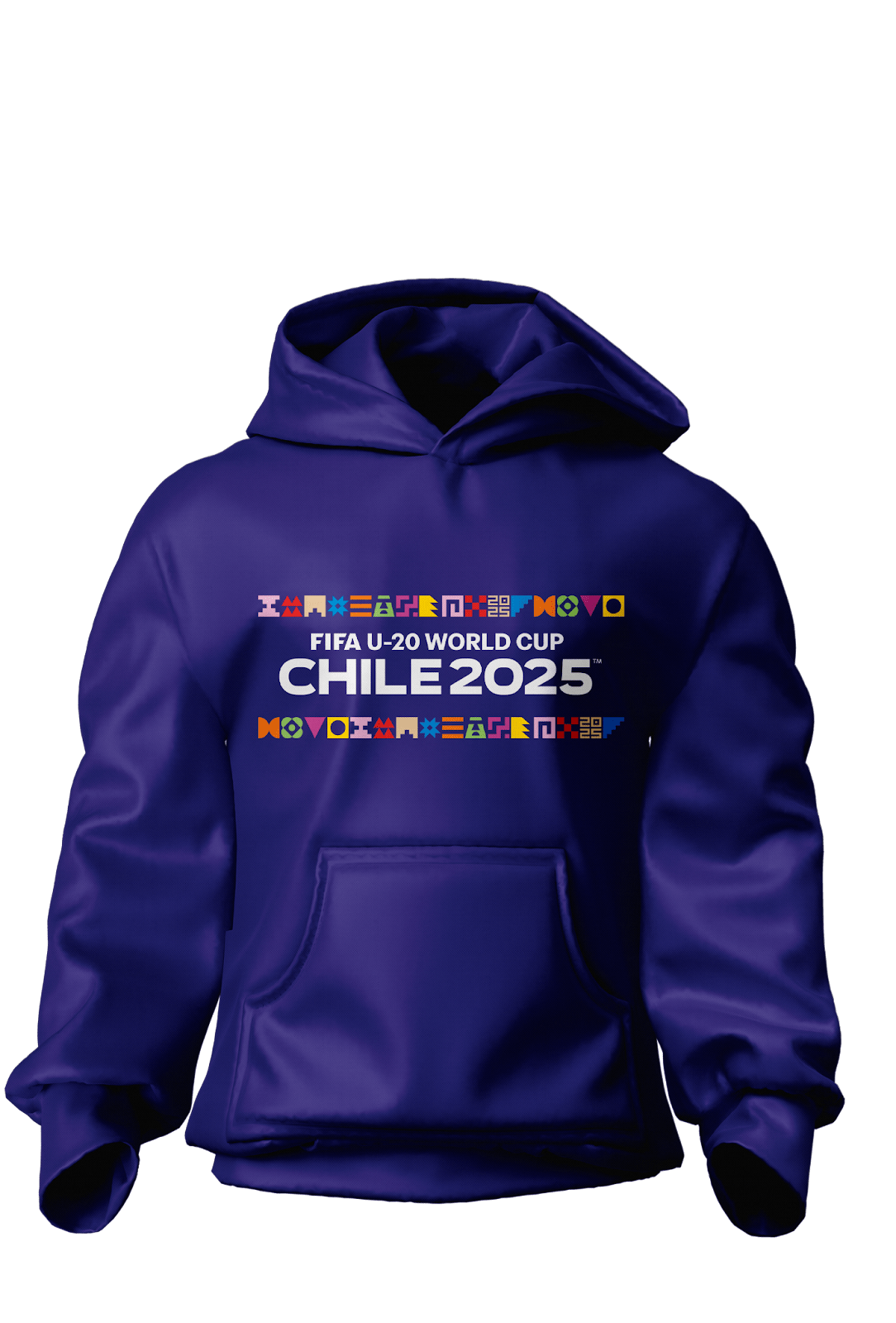 POLERÓN MORADO LETTERING FIFA WC-U20 CHILE 2025